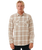 Griffin Flannel Shirt in Bone