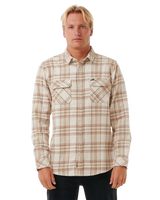 Griffin Flannel Shirt in Bone