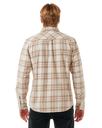 Griffin Flannel Shirt in Bone