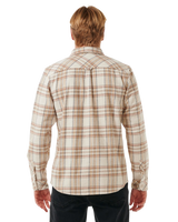 Griffin Flannel Shirt in Bone