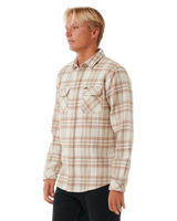 Griffin Flannel Shirt in Bone