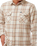 Griffin Flannel Shirt in Bone