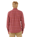 The Rip Curl Mens Griffin Flannel Shirt in Apple Butter