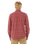 The Rip Curl Mens Griffin Flannel Shirt in Apple Butter