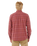 The Rip Curl Mens Griffin Flannel Shirt in Apple Butter