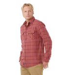 The Rip Curl Mens Griffin Flannel Shirt in Apple Butter