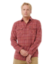 The Rip Curl Mens Griffin Flannel Shirt in Apple Butter