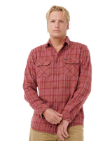The Rip Curl Mens Griffin Flannel Shirt in Apple Butter