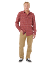 The Rip Curl Mens Griffin Flannel Shirt in Apple Butter