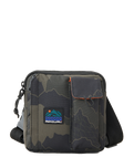 The Rip Curl 24/7 Search Camo Pouch in Black & Olive