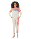 The Rip Curl Girls Girls Surf Revival Track Joggers in Oatmeal
