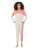 The Rip Curl Girls Girls Surf Revival Track Joggers in Oatmeal