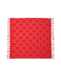 Mixed Jacquard Jumbo Towel in Red