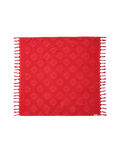 Mixed Jacquard Jumbo Towel in Red