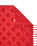 Mixed Jacquard Jumbo Towel in Red