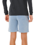 The Rip Curl Boys Boys Epic Knit Shorts in Faded Denim