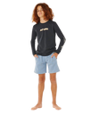 The Rip Curl Boys Boys Epic Knit Shorts in Faded Denim
