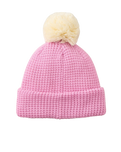 Girls Anoeta Pom Pom Beanie in Pink