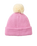 Girls Anoeta Pom Pom Beanie in Pink