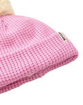 Girls Anoeta Pom Pom Beanie in Pink
