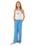 Girls Sunshine Ditsy Trousers in Royal Blue