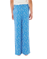 Girls Sunshine Ditsy Trousers in Royal Blue