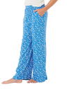 Girls Sunshine Ditsy Trousers in Royal Blue