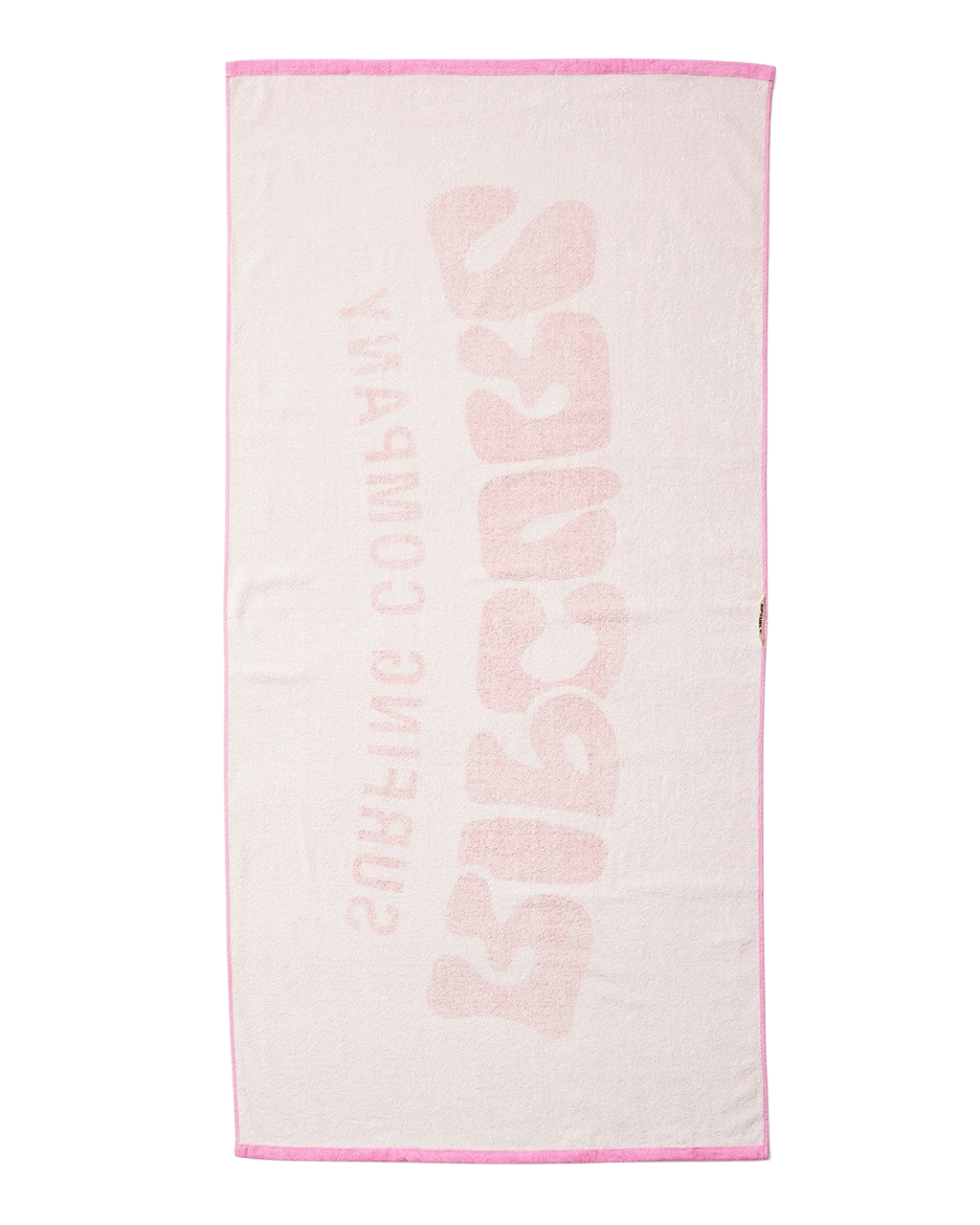The Rip Curl Graphic Standard Towel in Pink