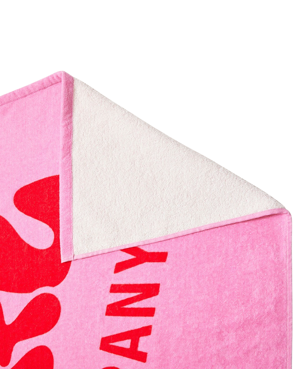 The Rip Curl Graphic Standard Towel in Pink