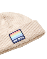 Girls Mixed Beanie in Stone