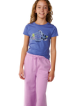 The Rip Curl Girls Girls Surf Puff Trousers in Lilac