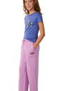 The Rip Curl Girls Girls Surf Puff Trousers in Lilac