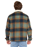 The Rip Curl Mens Bells Sherpa Jacket in Cactus Green