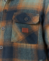 The Rip Curl Mens Bells Sherpa Jacket in Cactus Green