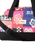 Mixed 32L Gym Bag in Black, Multi & Pink