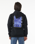 The Rip Curl Boys Boys Future Evolution Hoodie in Black