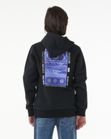 The Rip Curl Boys Boys Future Evolution Hoodie in Black