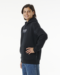 The Rip Curl Boys Boys Future Evolution Hoodie in Black