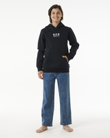 The Rip Curl Boys Boys Future Evolution Hoodie in Black