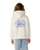 The Rip Curl Girls Girls Surf Puff Hoodie in Bone & Blue