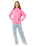 Girls Surf Puff Hoodie in Super Pink