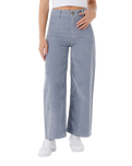 The Rip Curl Womens Stevie Cord Trousers in Blue Grey