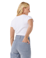 The Rip Curl Womens Stevie Cord Trousers in Blue Grey