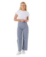 The Rip Curl Womens Stevie Cord Trousers in Blue Grey