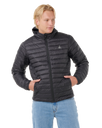 The Rip Curl Mens Anti Series Search Puffer Jacket in Black