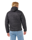 The Rip Curl Mens Anti Series Search Puffer Jacket in Black
