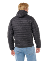 The Rip Curl Mens Anti Series Search Puffer Jacket in Black