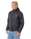The Rip Curl Mens Anti Series Search Puffer Jacket in Black
