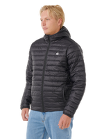 The Rip Curl Mens Anti Series Search Puffer Jacket in Black