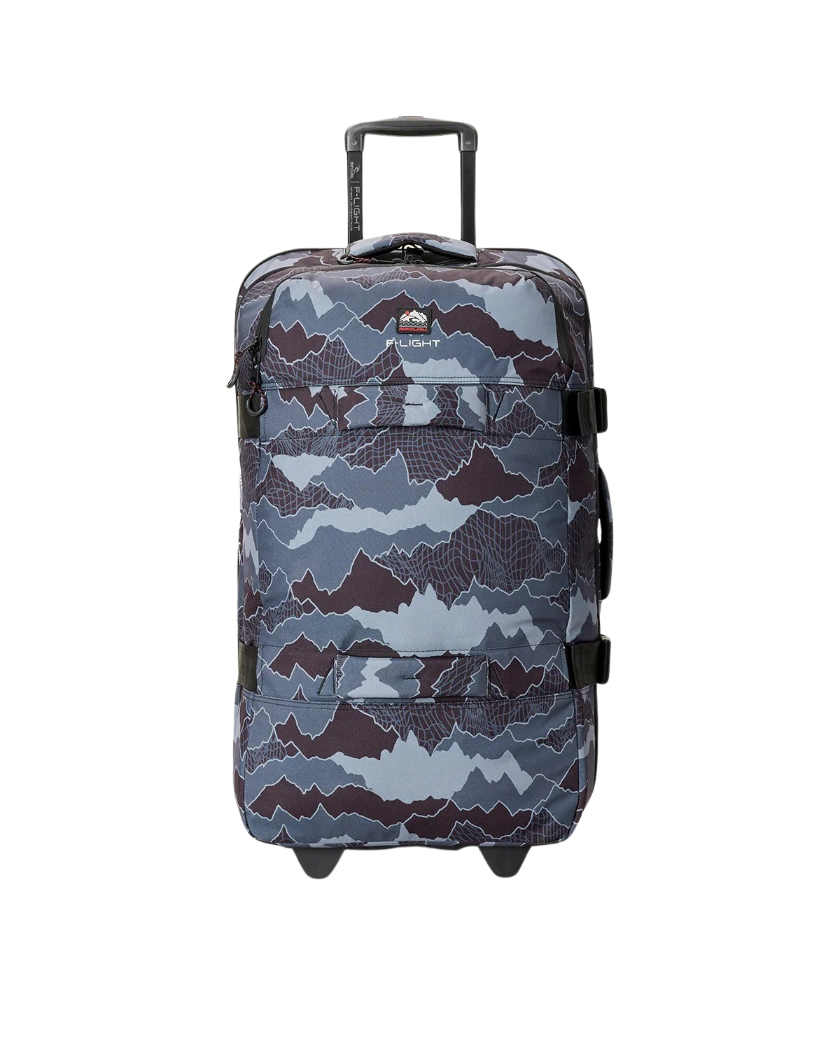 F-Light Global Search Camo 100L Travel Bag in Black & Grey